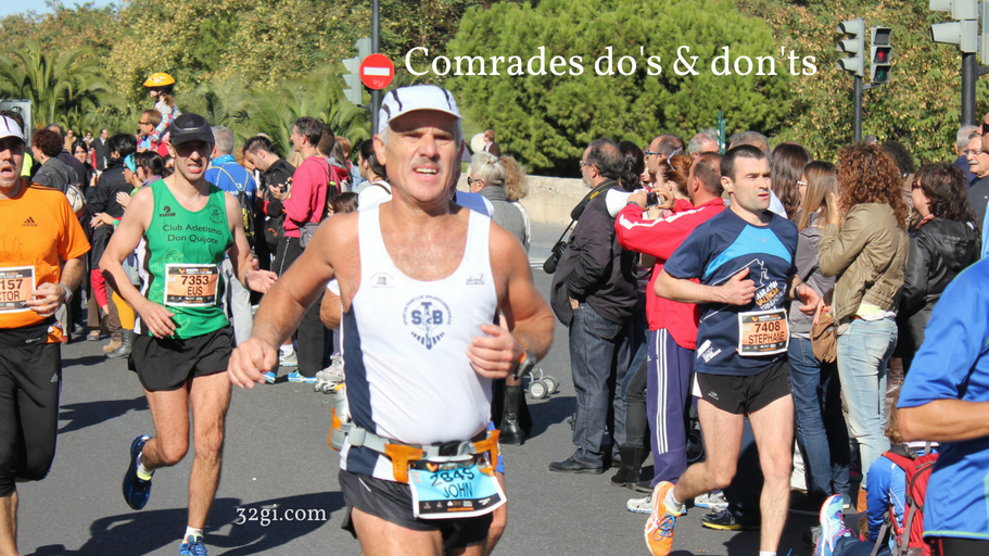 Pre-Comrades nutritional do’s and don’ts