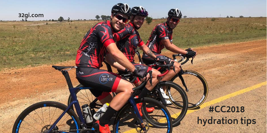 Staying hydrated at the 947 Cycle Challenge