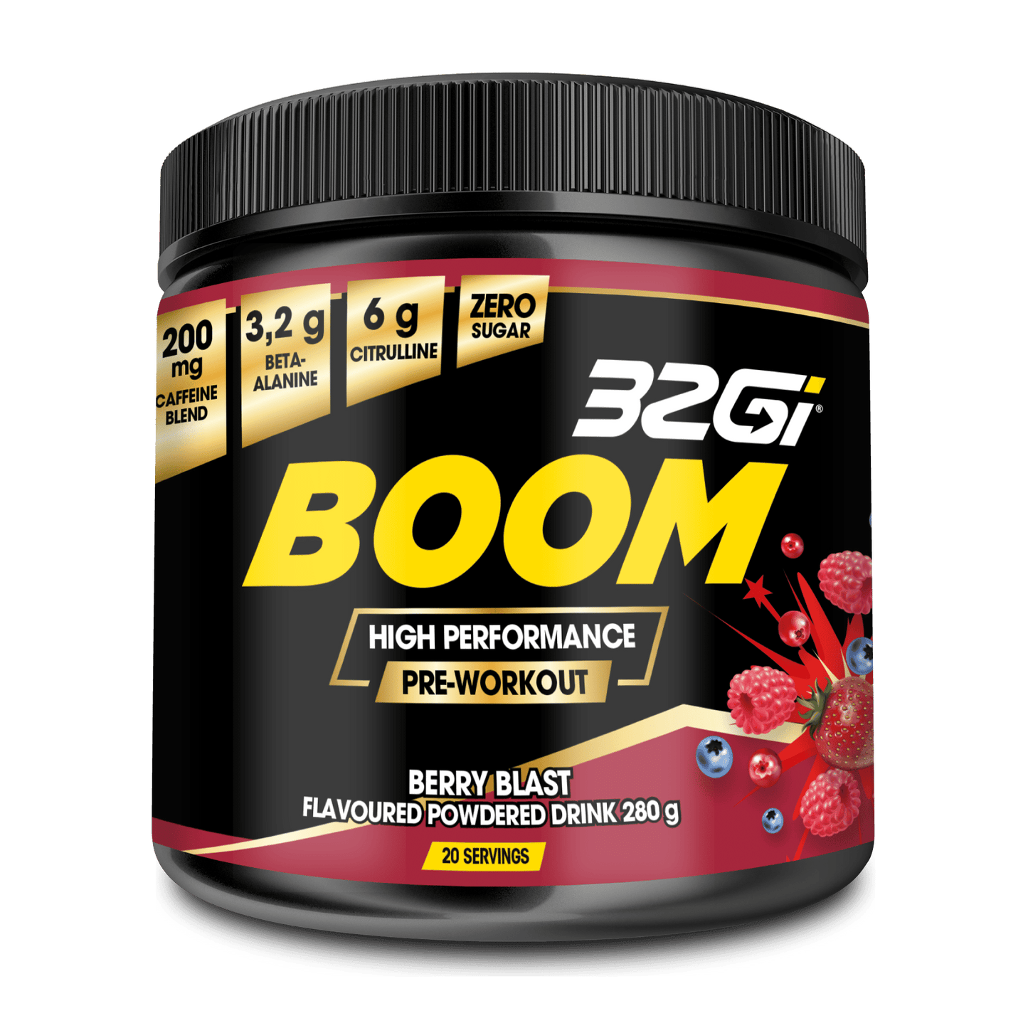 BOOM - High-Performance Pre-Workout