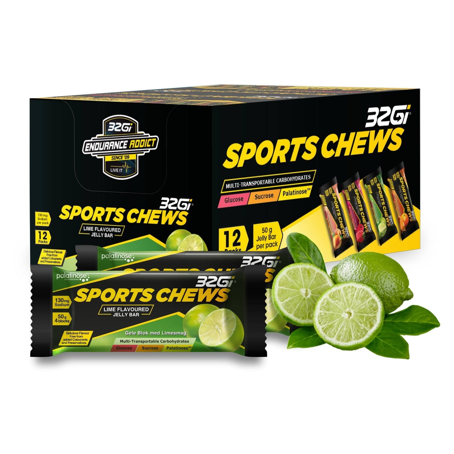 Sports Chews - Energy Sustaining Jelly Bar